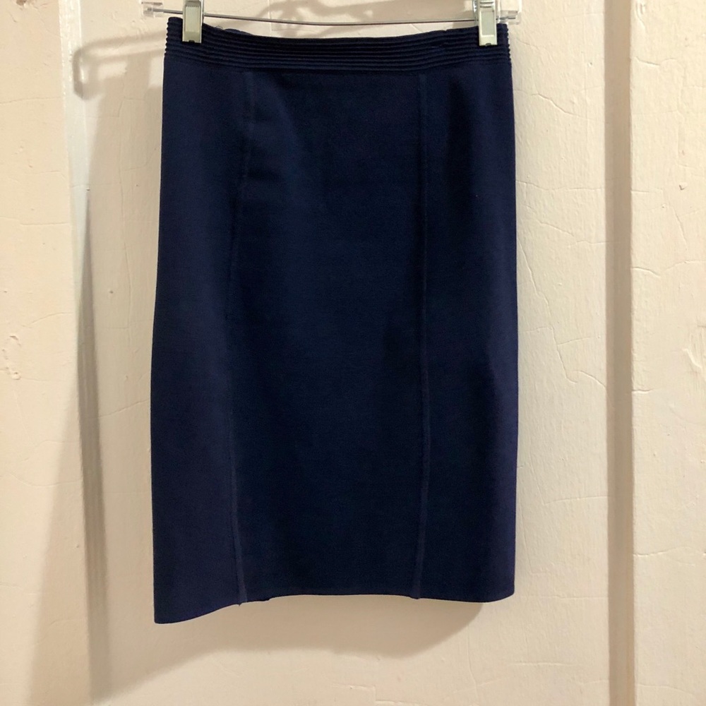 Reiss pencil skirt navy size 2